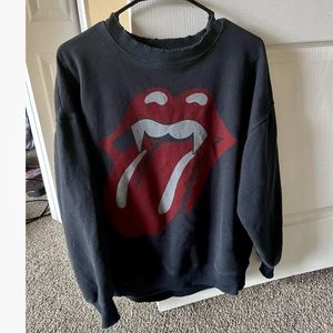 Women’s American Eagle oversized Rolling Stones sweatshirt size extra small